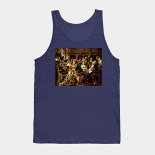 Jacob Jordaens - The Feast of the Bean King Tank Top